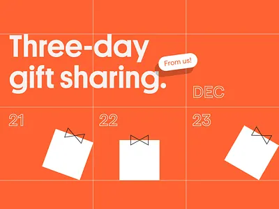 It's the season of giving! branding christmas christmas campaign design freebie freebies marketing product design ui ui design uiux ux ux design uxui xmas
