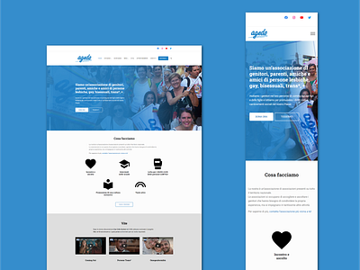 AGEDO Nazionale branding design sito web ux web design website