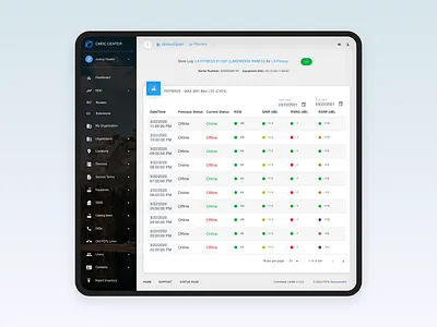 NOC branding graphic design ui