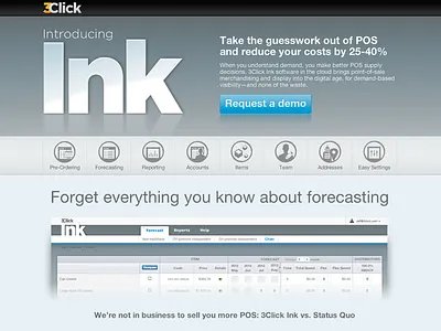 3Click Ink sas startup ui website