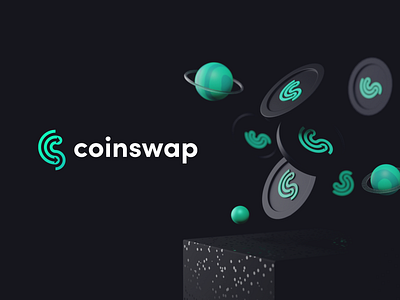 Coinswap logo design 3d branding graphic design logo