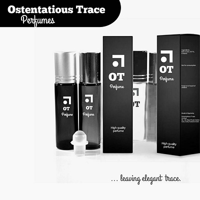 OT Perfumes branding design logo