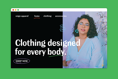Demo Website using Doodles! clothing brand design dingbat doodle drawing font home page icon illustration interface landing page line art pack page squiggle type type design typography web website