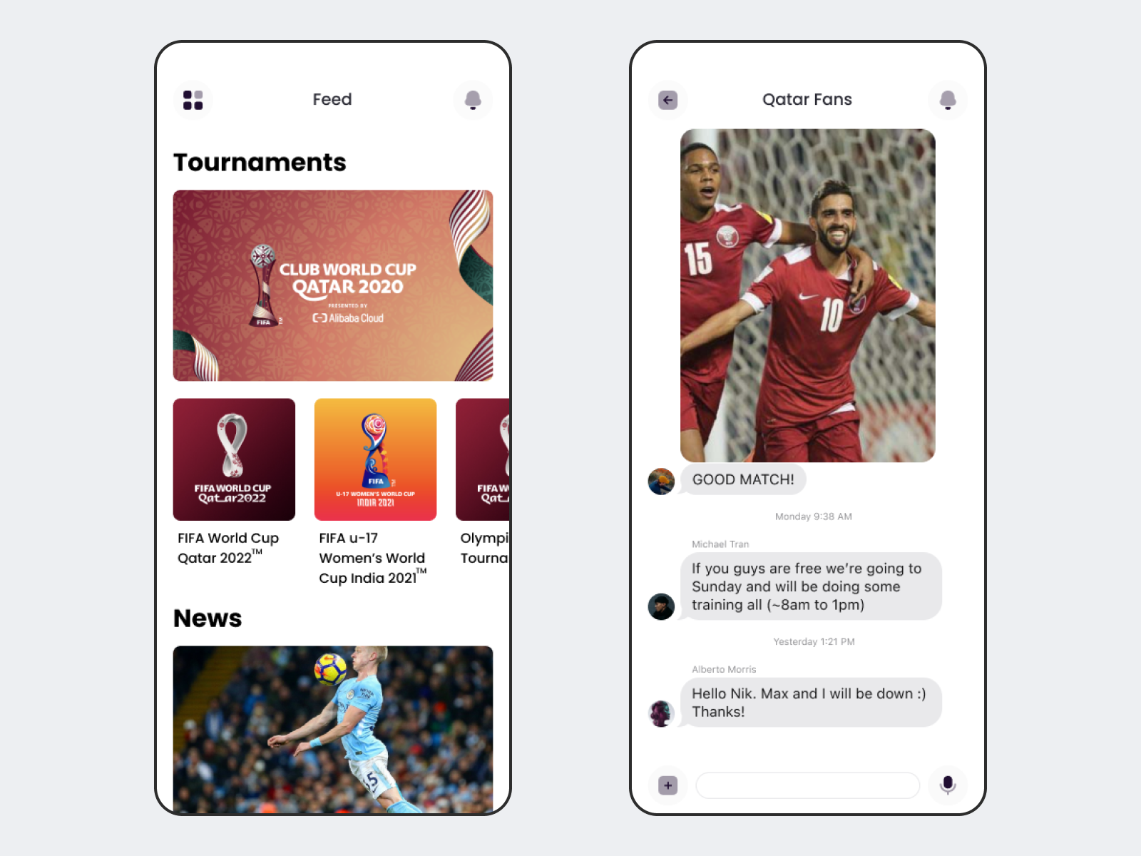 Example of Mobile App Design