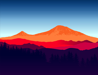 And I… Ararat will squeeze my breast #araratmountain #RR& ararat armenia design dribbble graphicdesign illustration masis հայաստան