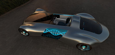 Mercedes Silver Arrow DNA - practice project automotive automotive design car design design exterior design sustainability transportation design