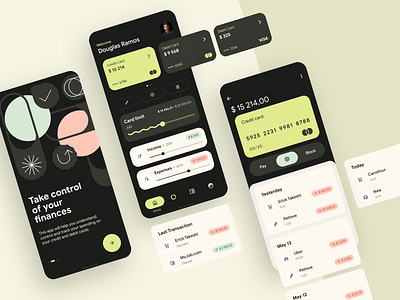 Fintech App - Material You android app colors design fintech material you mobile ui