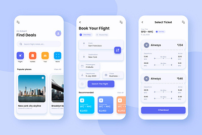 Flights & Bookings APP