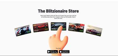 Blitzionaire App app finance graphic design ui ux