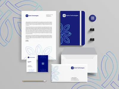 Barito Tech Brand Identity brand branding design logo startup ui website