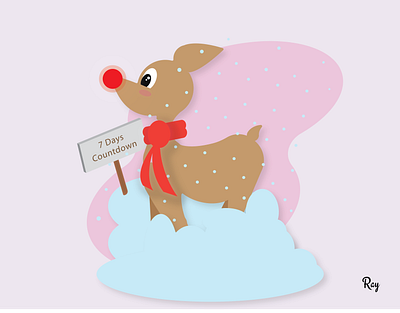 Countdown to Xmas Illustration Challenge adobe illustration illustrator vector