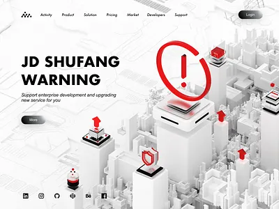 JD SHUFANG WARNING