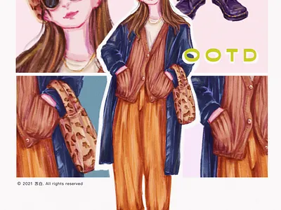 今日look design design draw illustration illustration art banner design illustration design typography