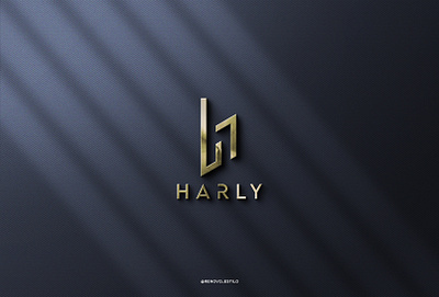 LOGO harly branding businesscard design emblem graphic design icon illustration lenovo estilo lenovoestilo logo logo h logo name logo3d realestate renovo estilo renovoestilo stationery symbol typography vector