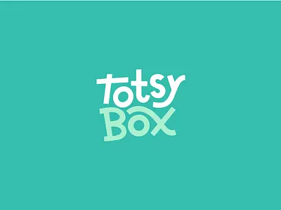 Totsy Box brand branding clothing design font design illustration illustrator kids logo logo design packaging
