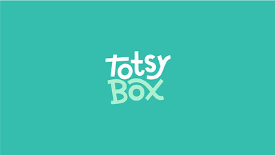 Totsy Box brand branding clothing design font design illustration illustrator kids logo logo design packaging