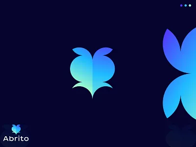 Abrito Branding Logo Design 3d app icon brand identity branding creative logo graphic design illustration letter a logo design logo inspiration logo maker logo process logo type minimalist logo mobile product professional ui unique design web icon