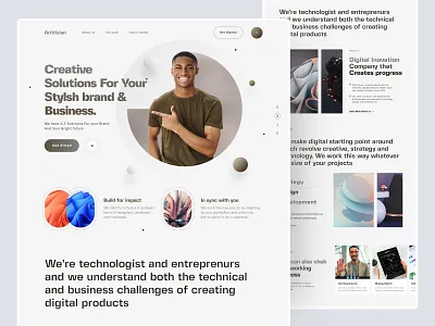 Agency Landing Page Design agencywebdesign appdesign appui branding design designagencywebsite designstudioweb idesign illustration landing page design landingpage logo minimal modern design moderndesign modernwebdesign trendywebdesign ui web webdesign
