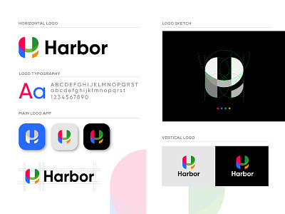 Harbor Logo Design Project brand identity branding branding design business company branding corporate branding corporate logo design identity design logo logo design logotype