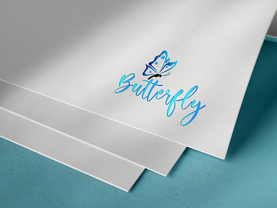Butterfly Logo Design animal branding butterfly clean creative design graphic design identity logo logo design luxury minimal mockup modern nature paper mockup script script font unique
