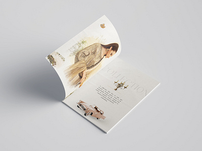 Fashion book design catalog creative design design fashion book graphic design social media