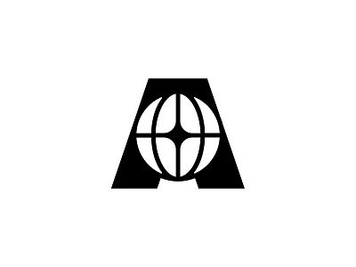 Letter A Logo design. a a logo brand branding design finance globe logo icon identity letter a logo logo designer logo designs logodesign logodesigner mark negative space logo symbol travel trip