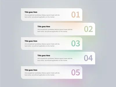 Modern Infographic Template illustration illustrator infographic list modern sequence template