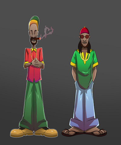 character illustration 2d animation cartoon cover illustration