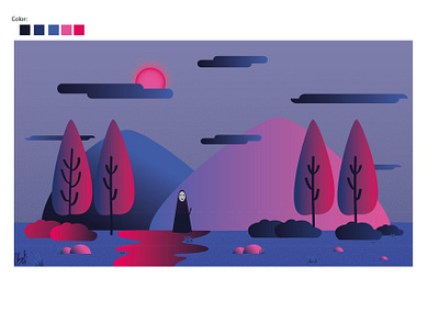 Why Waiting? aesthetic design draw graphic design illustration