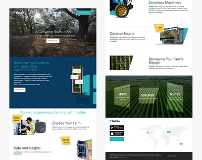 Fieldin design ui ux web