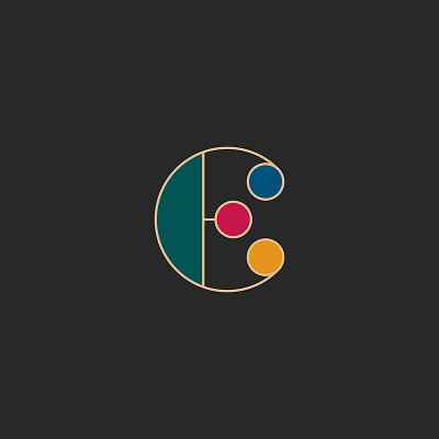 Letter E design branding calligraphic letter colourful letter e design e letter e logo e mark identity illustration letter design letter logo letter monogram logo design print rounded smoofh typography