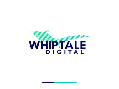 WHIPTALE DIGITAL blue branding design digital graphic design logo shark tech technology vector whiptale