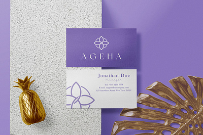 AGEHA BRANDING beauty branding butterfly fly graphic design logo logotype luxury