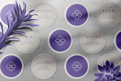 AGEHA BRANDING beauty branding butterfly fly graphic design logo logotype luxury