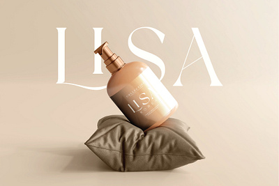 LISA BRANDING beauty branding cosmetic logo logotypo