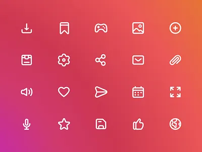 Simplori Outlined Icons design free icon design icon pack icon set icons icons pack interface outlined package simple ui ux