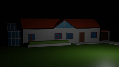 A little house 3d design