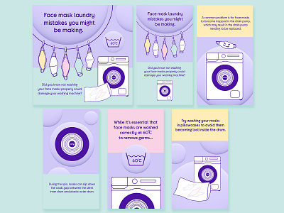 Tip of face mask laundry animation branding design designer digital art digital illustration digitalart face coverings facemask graphic design illustration illustration art illustrator info inforgraphic laundry tech techtip tips useful