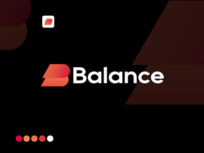 B - balance app icon app logo b b icon b logo balance branding icon letter logo logo minimal logo