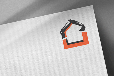 Сonstruction logo branding build construction excavator graphic design logo motion graphics