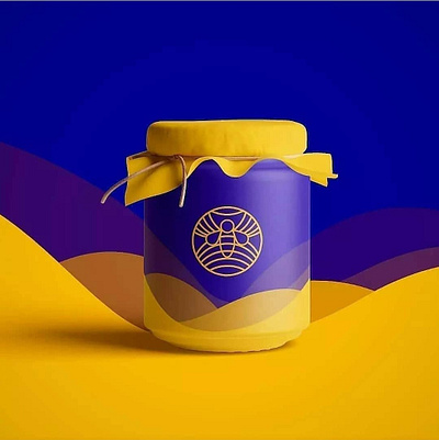 Honey Packaging Design - Packaging Design 3d animation branding design graphic design honey jar jar design logo motion graphics pack design packaging design product packaging design ui vector illustration vetor