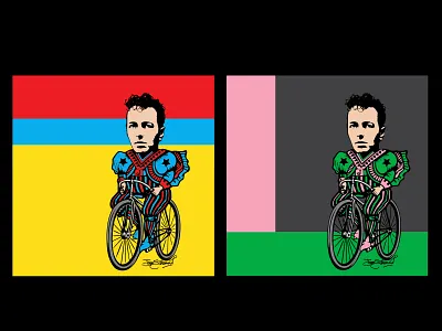 Bicycle Art design illustrator music playing cards pop art