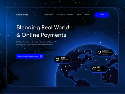 SmartPoints Homepage app branding design illustration logo mobile ui ui design ux vector