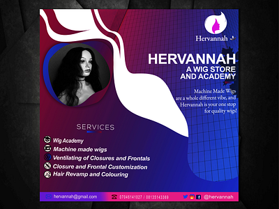 Hervannah ad flyer branding design graphic design illustration logo typography ui vector