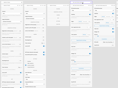 Toolbox Image App accordion forms list settings toolbox ui