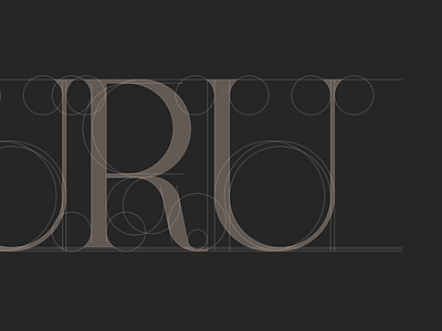 Tuturu Logotype Grid animation brand branding coffee font gif grid high end lines logo logotype luxury minimal process progress serif sketch type typography vector