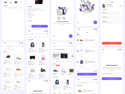 Union - Online Shop UI Kit design illustration logo product product design ui ui design ui kit user experience user interface ux