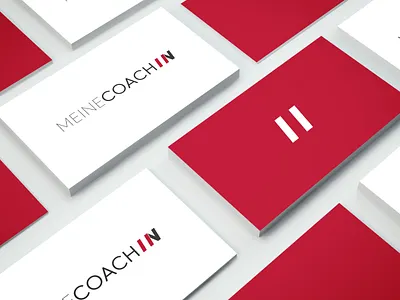 MEINE COACHIN – Logo for Career / Life Coach berlin branding business card career coach coaching design identity life coach logo logotype stationery typography visual identity wingwave