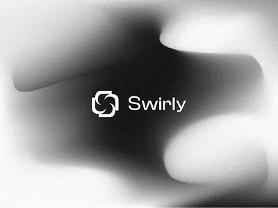 Swirly Logo Concept brand brandconcept brandidentity branding design effect grey icon iconmark identity logo logoconcept logodesign noise texture wordmark