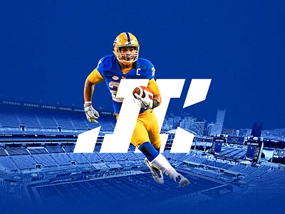 James Conner ✦✦✦ Unofficial Brand Identity athlete football identity lettermark sports